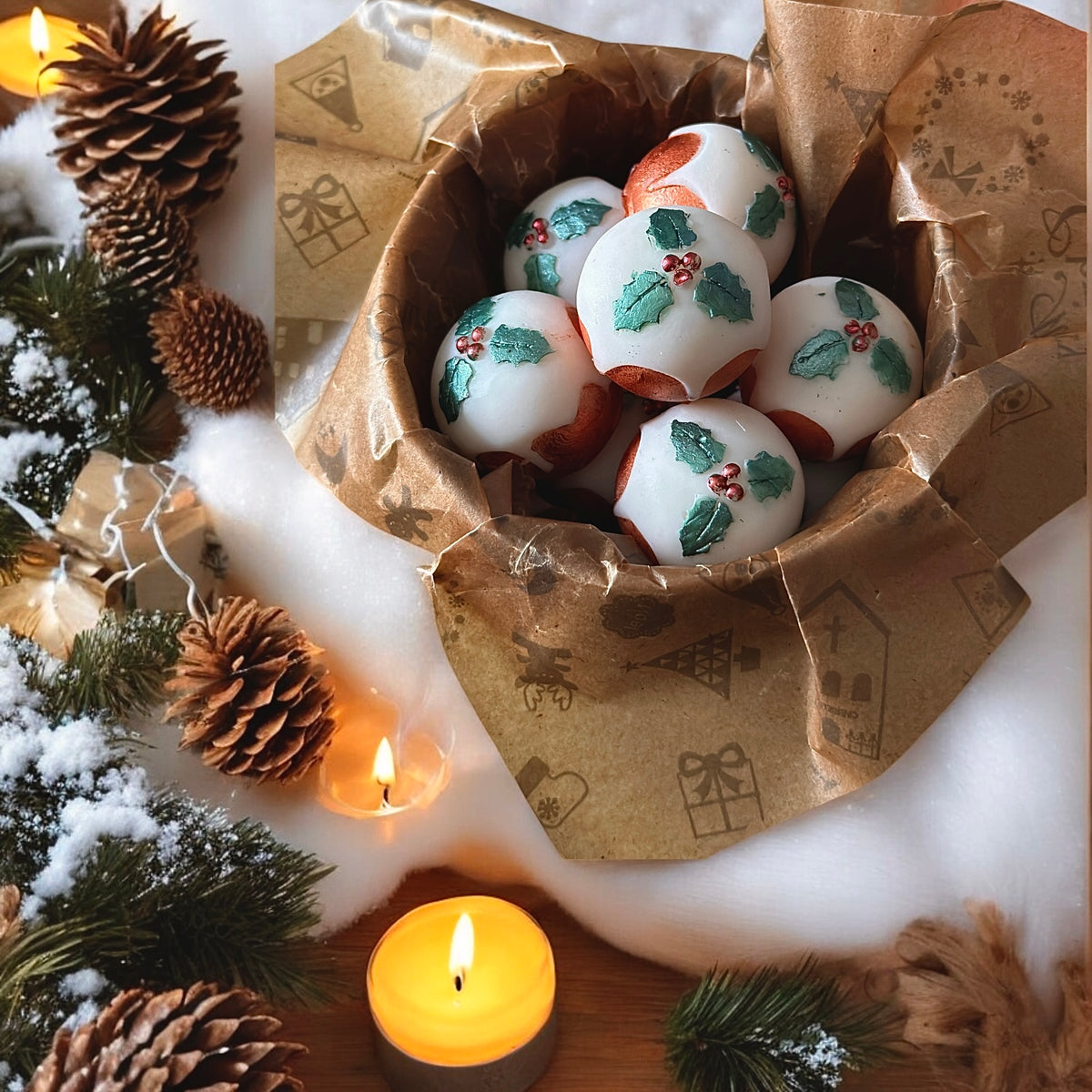 Christmas Pud Pot Wax Melts-PRE ORDER