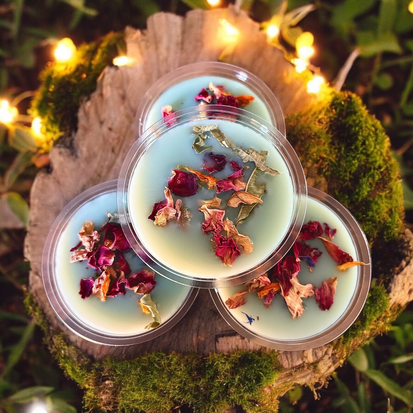 Hemlock & Bergamot Pretty Petal Pot Wax Melt