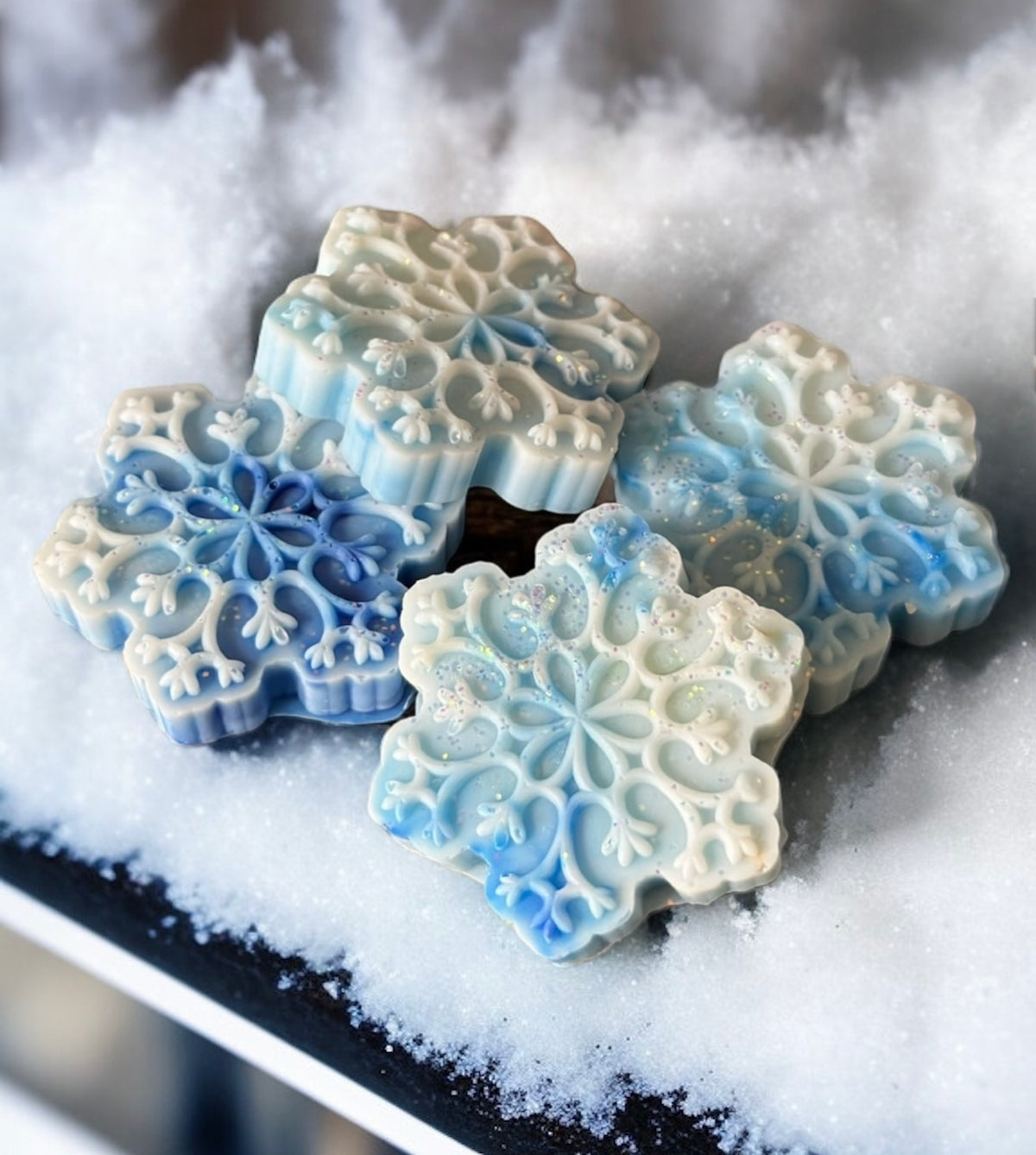 Frosty Sparkle Snowflake Wax Melts (Individual)-PRE ORDER