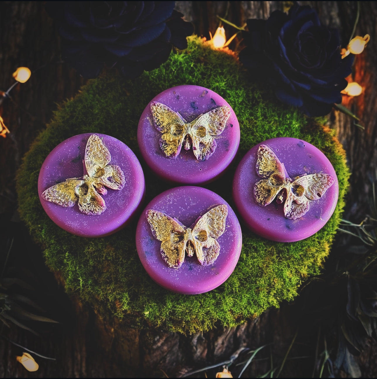 Black Rose & Oud Gothic Butterfly Wax Melt