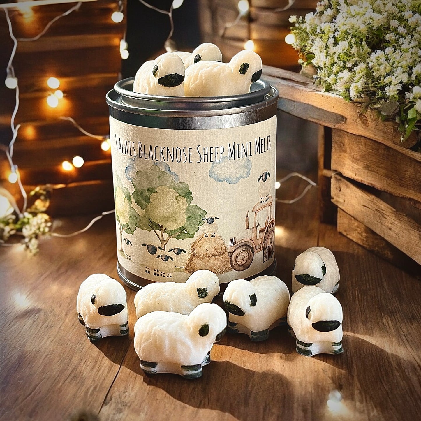 Valais Blacknose Sheep Mini Wax Melts-PRE ORDER