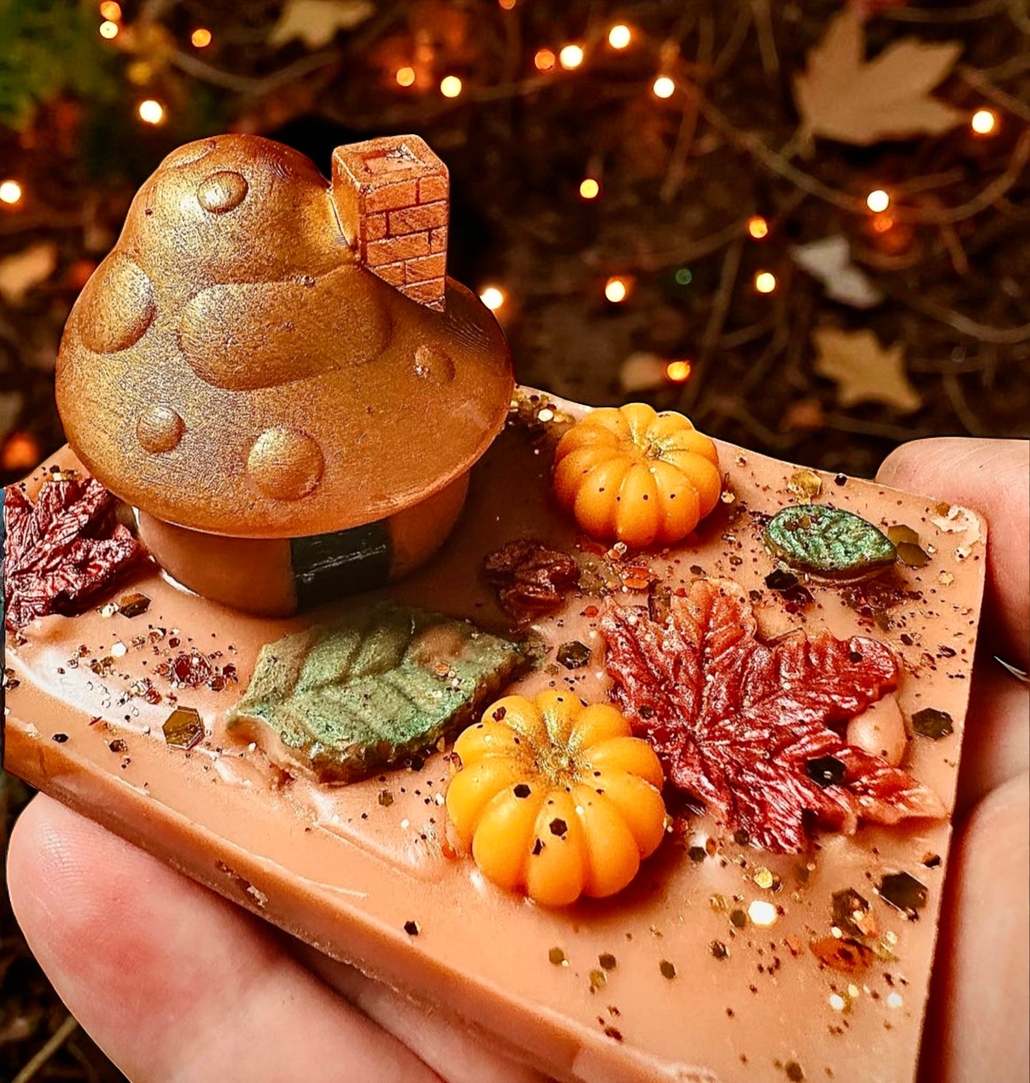 Warm Woods & Cashmere Wax Melt Slab