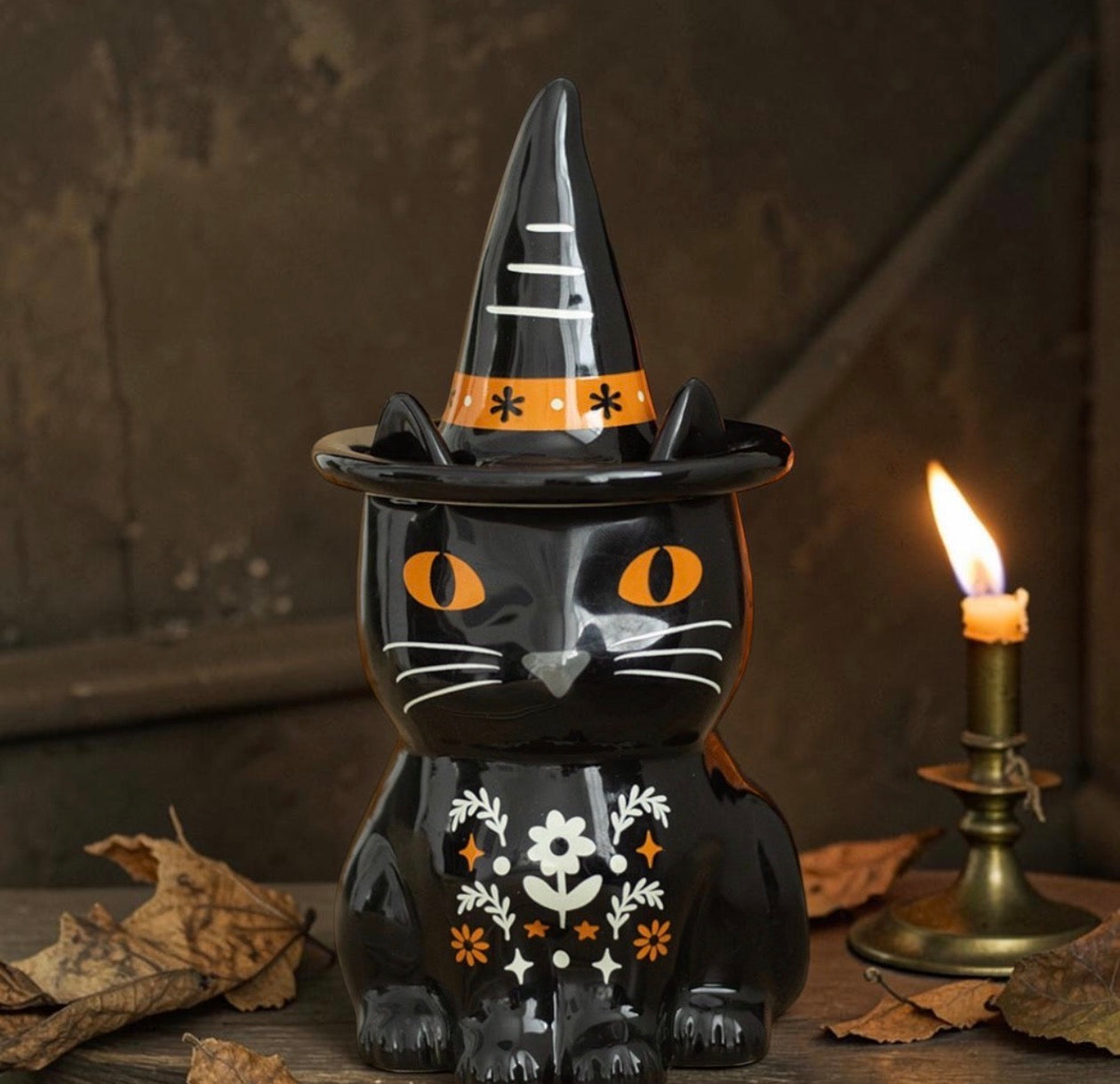 Folk Black Cat Burner