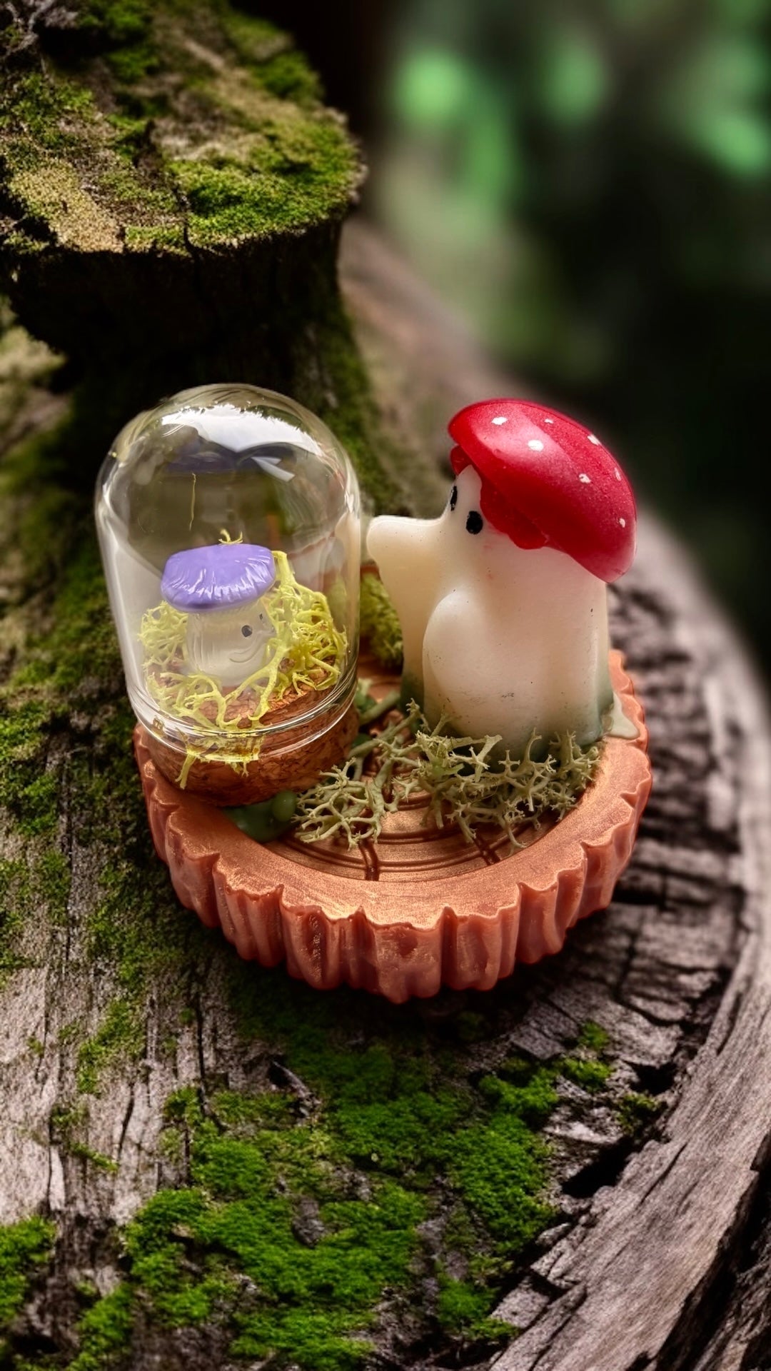 Forest Fungi Terrarium Wax Melt- Gift Boxed