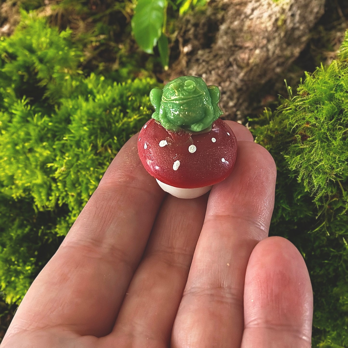 Mystical Woods Froglet Toadstool Wax Melts (pack of 4)