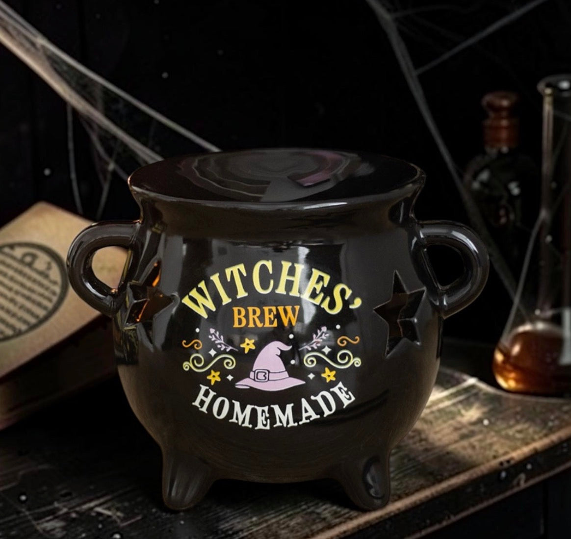 Witches Brew Cauldron Burner