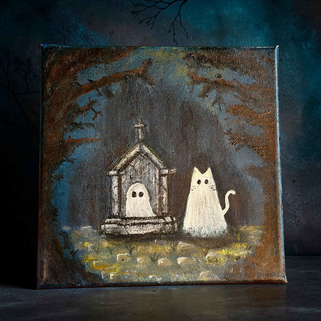 ‘By Your Side’ Original Canvas Painting