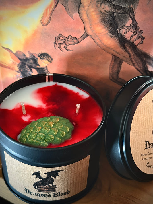 Dragon’s Blood Double Wick Candle