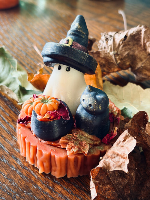Cauldron- Autumn Witch Scene Wax Melt (Gift Boxed)