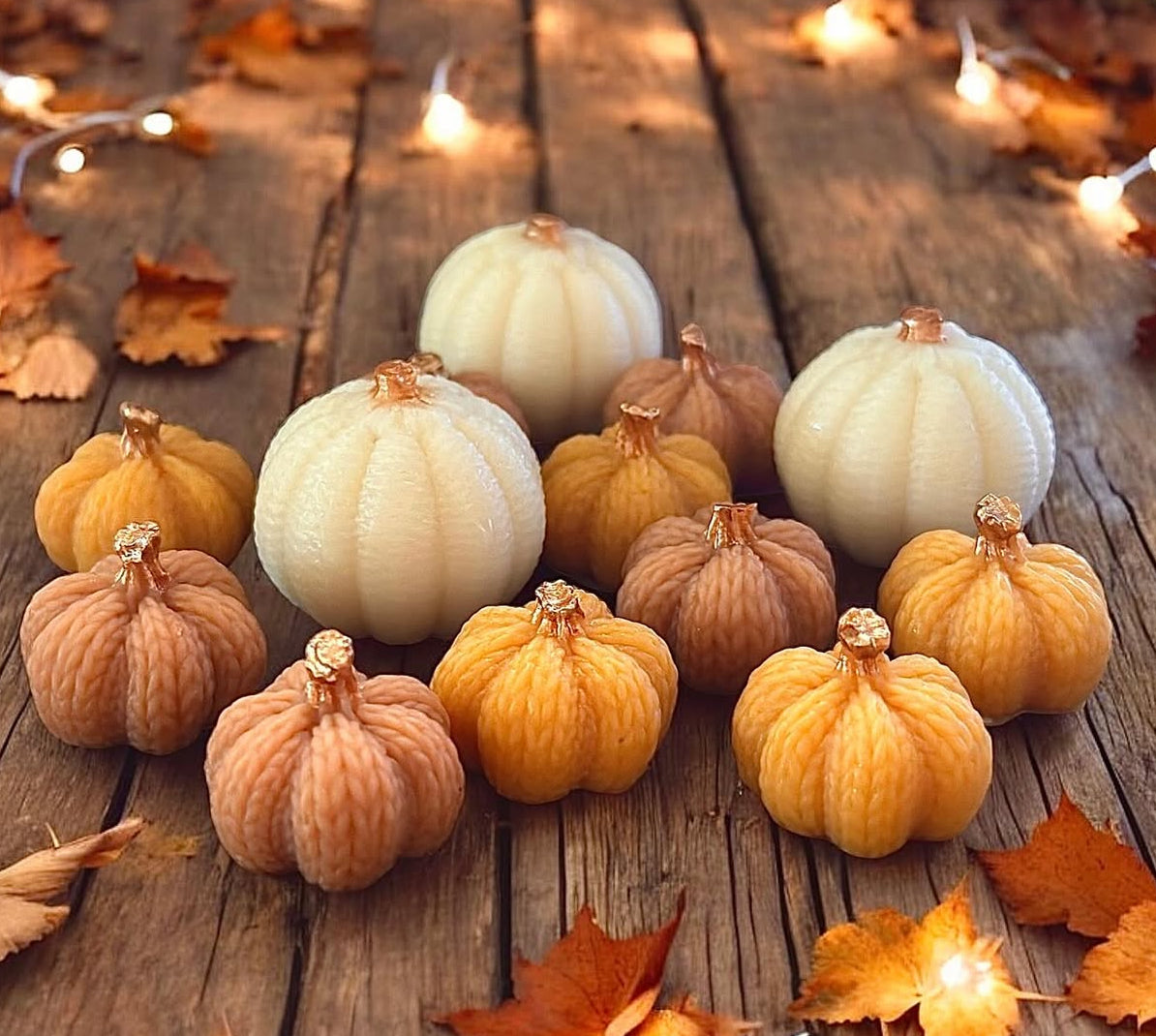 Warming Cashmere knitted Pumpkin Wax Melts- PRE ORDER