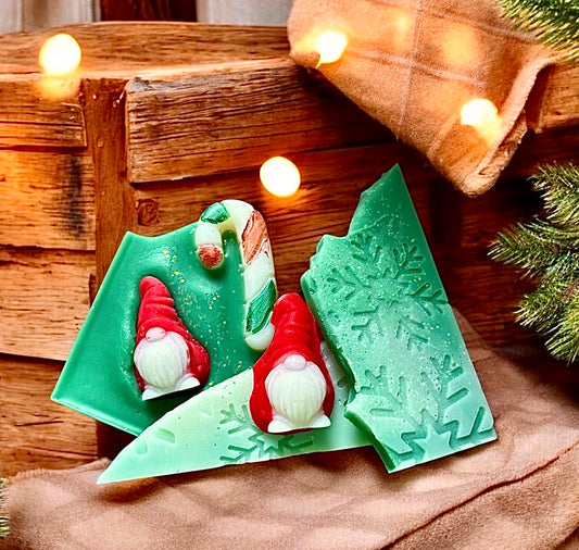 Candy Cane Wax Melt Brittle