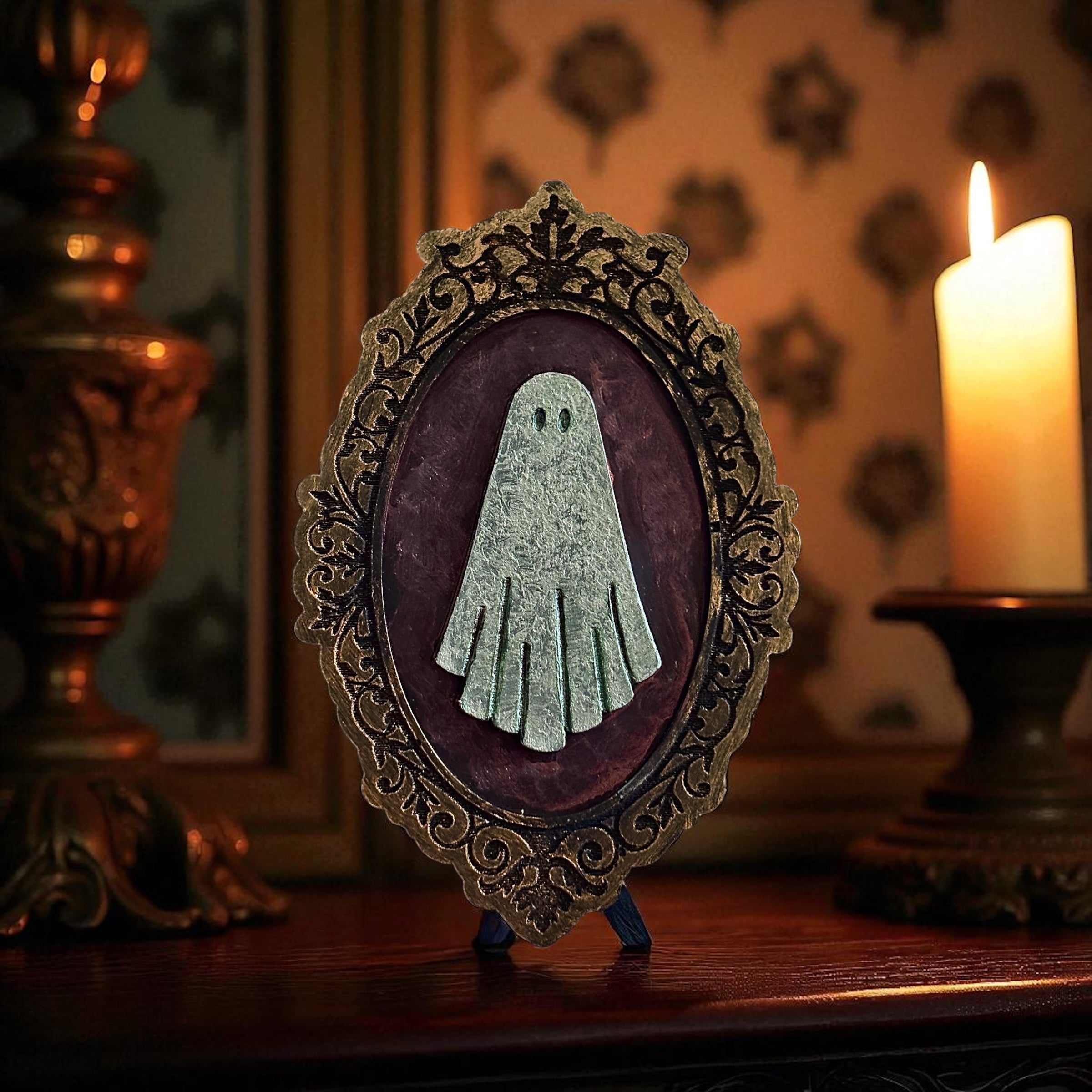 Tudor Rose & Amber Ghost Vintage Frame Wax Melt-PRE ORDER