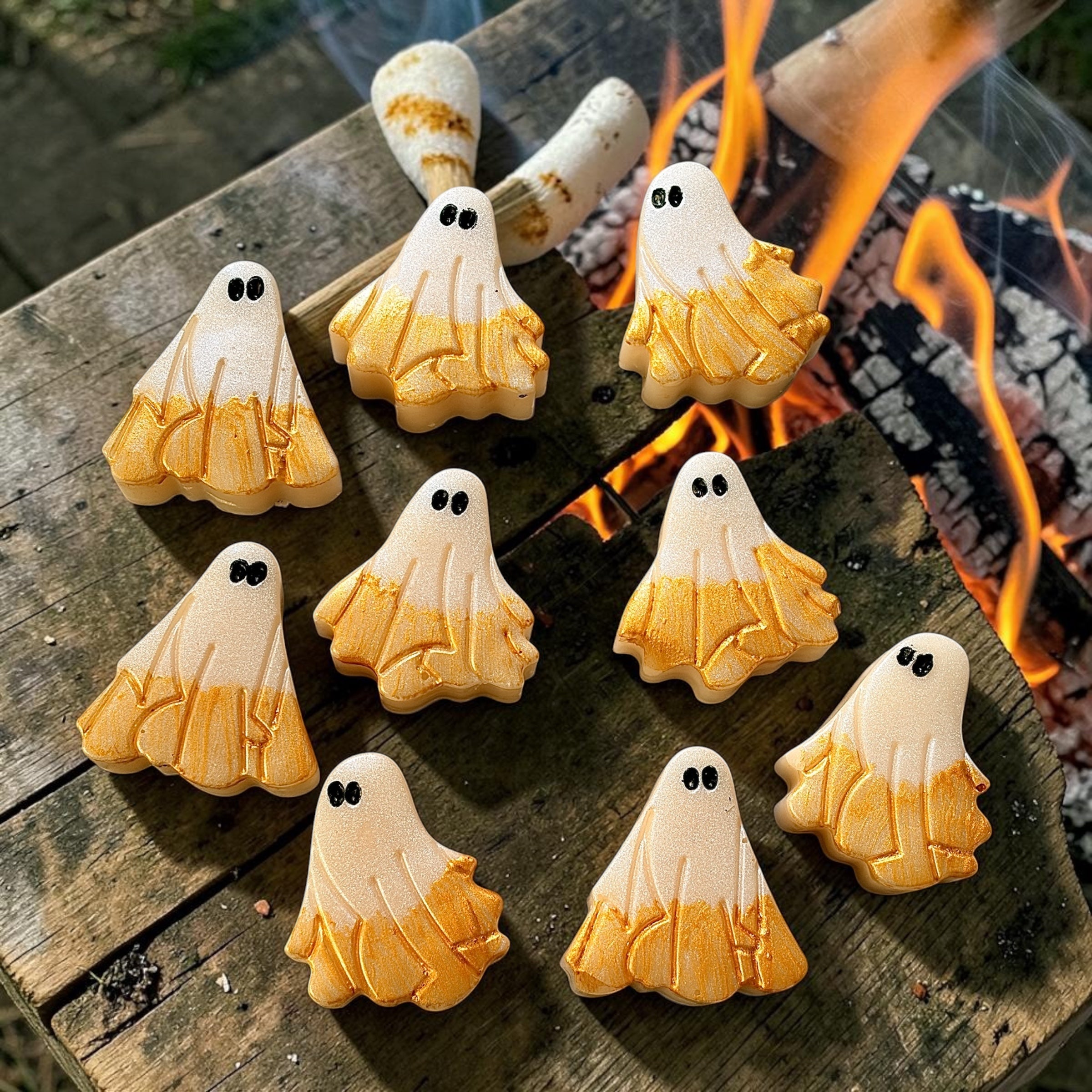 Lemon Marshmallow Buttercream Ghost Wax Melts (Pack Of 6)