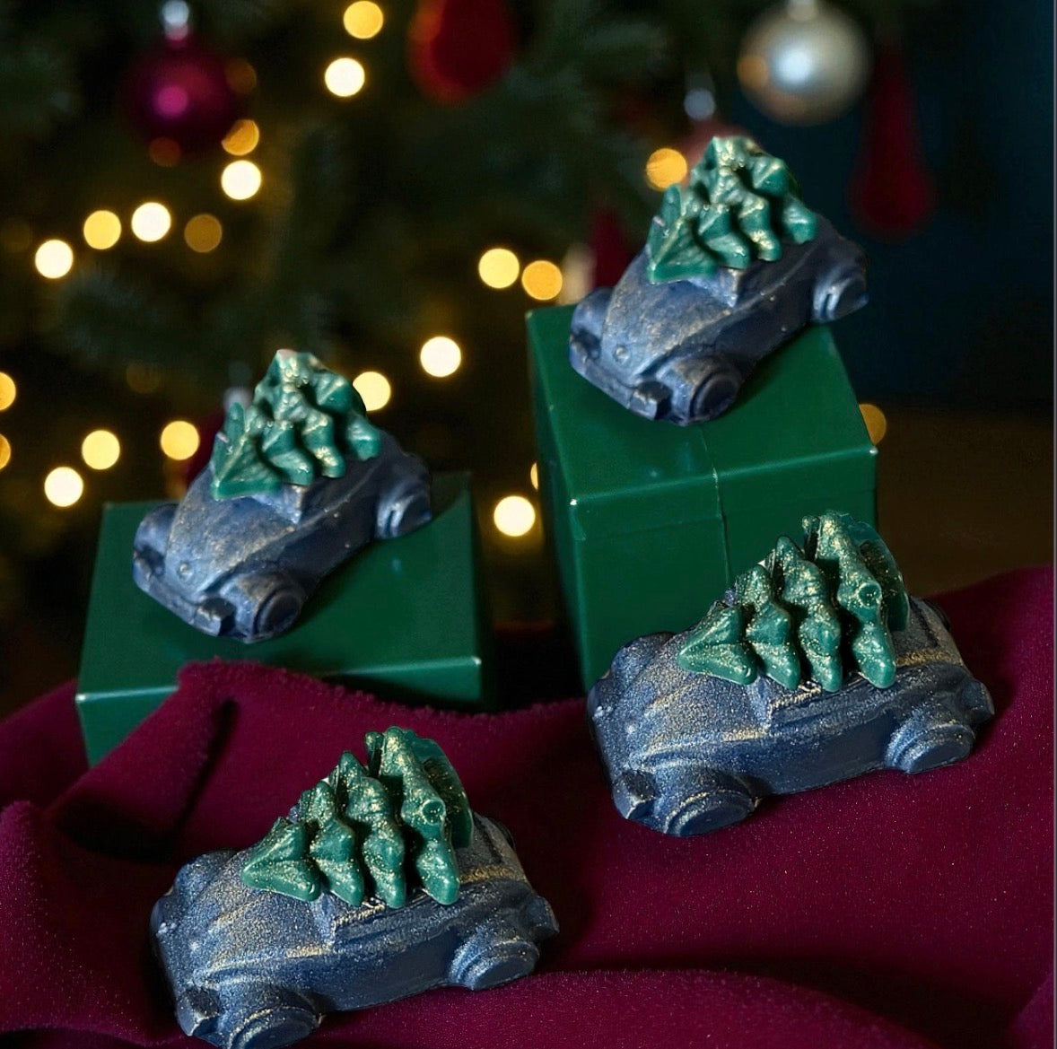 Driving Home For Christmas Wax Melts (Gift Box Of Four)-PRE ORDER