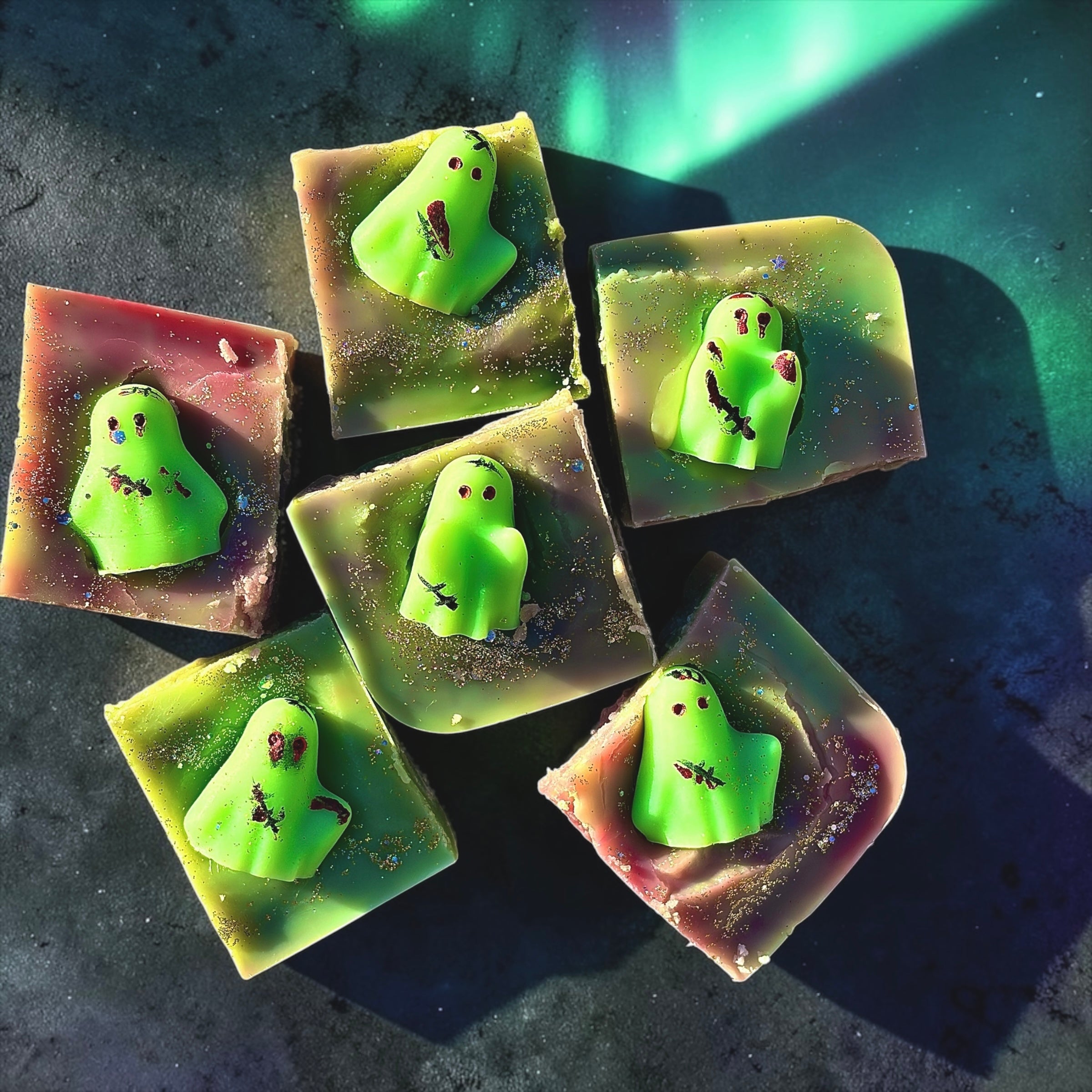 Northern Lights & Zombie Wax Melt Chunk (Individual)