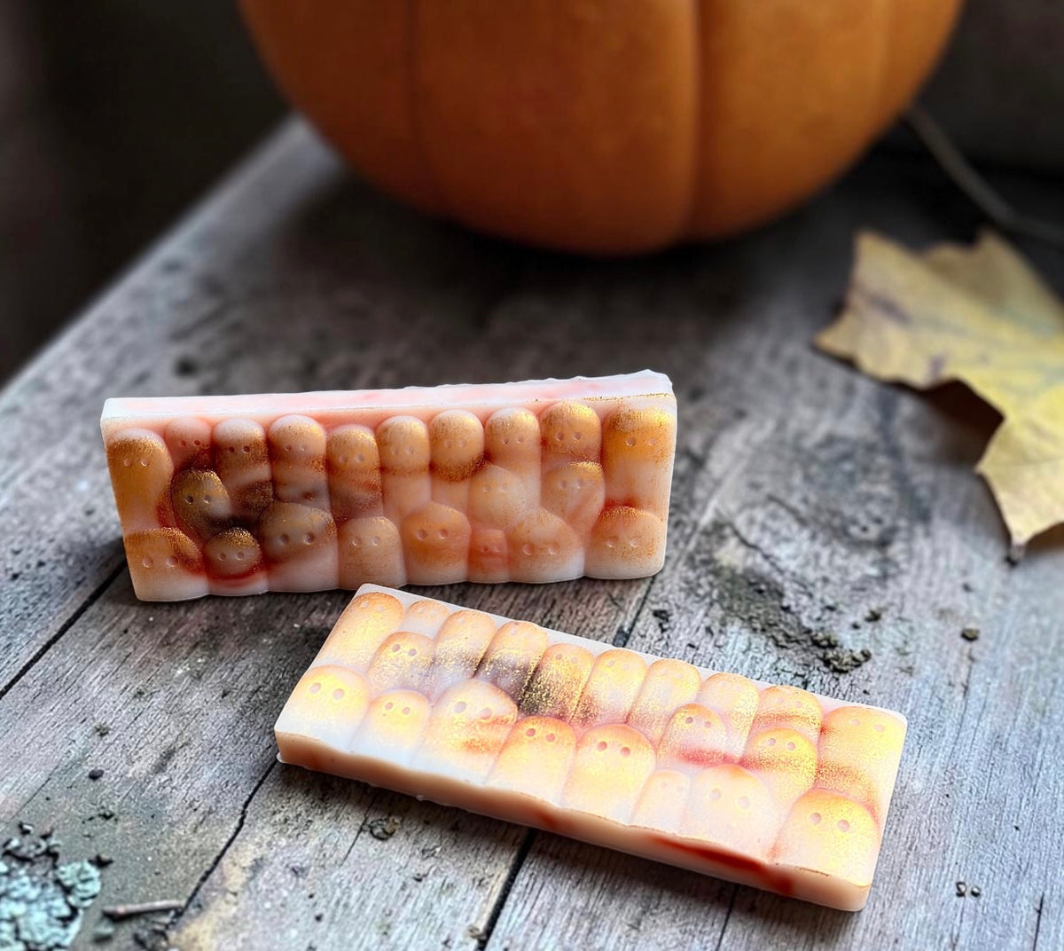 Caramel Pumpkin Swirl Spooky Snapbar Wax Melt