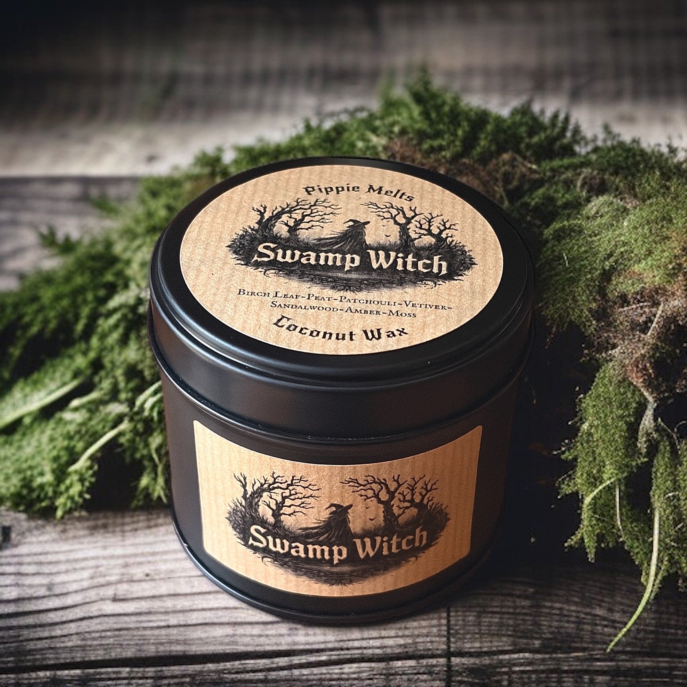 Swamp Witch Bubbling Cauldron Double Wick Candle-PRE ORDER