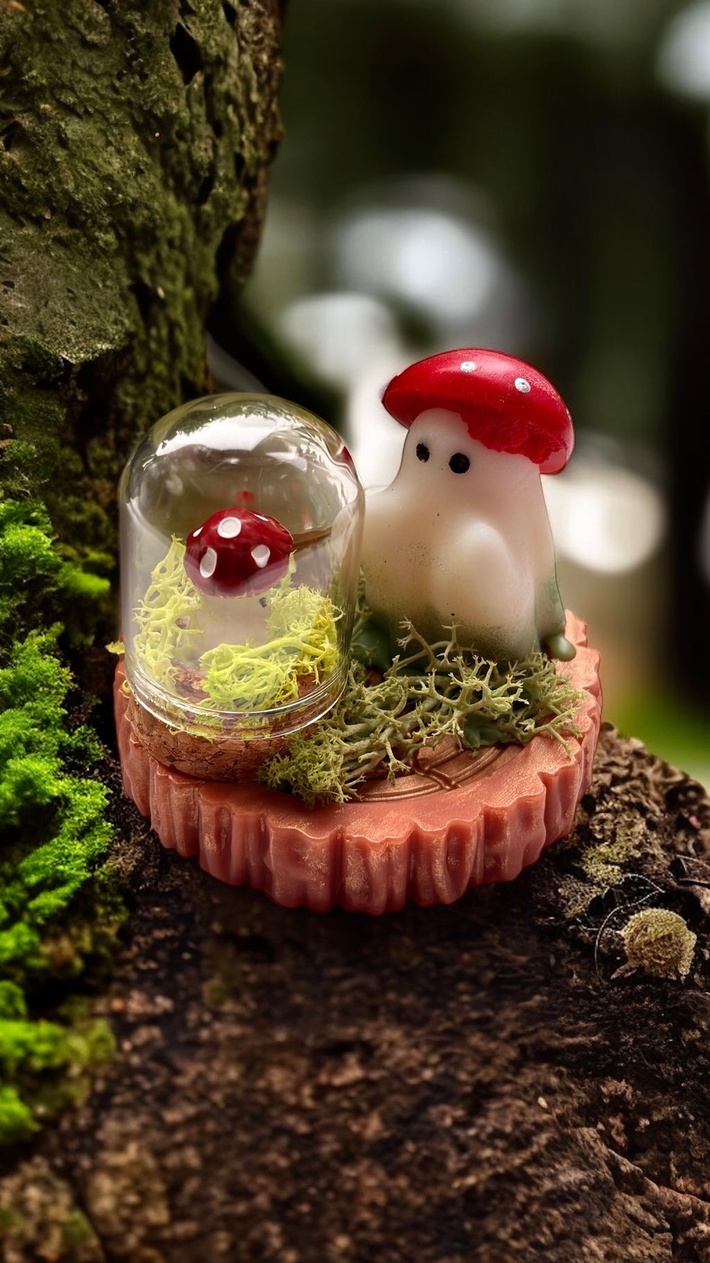 Forest Fungi Terrarium Wax Melt- Gift Boxed