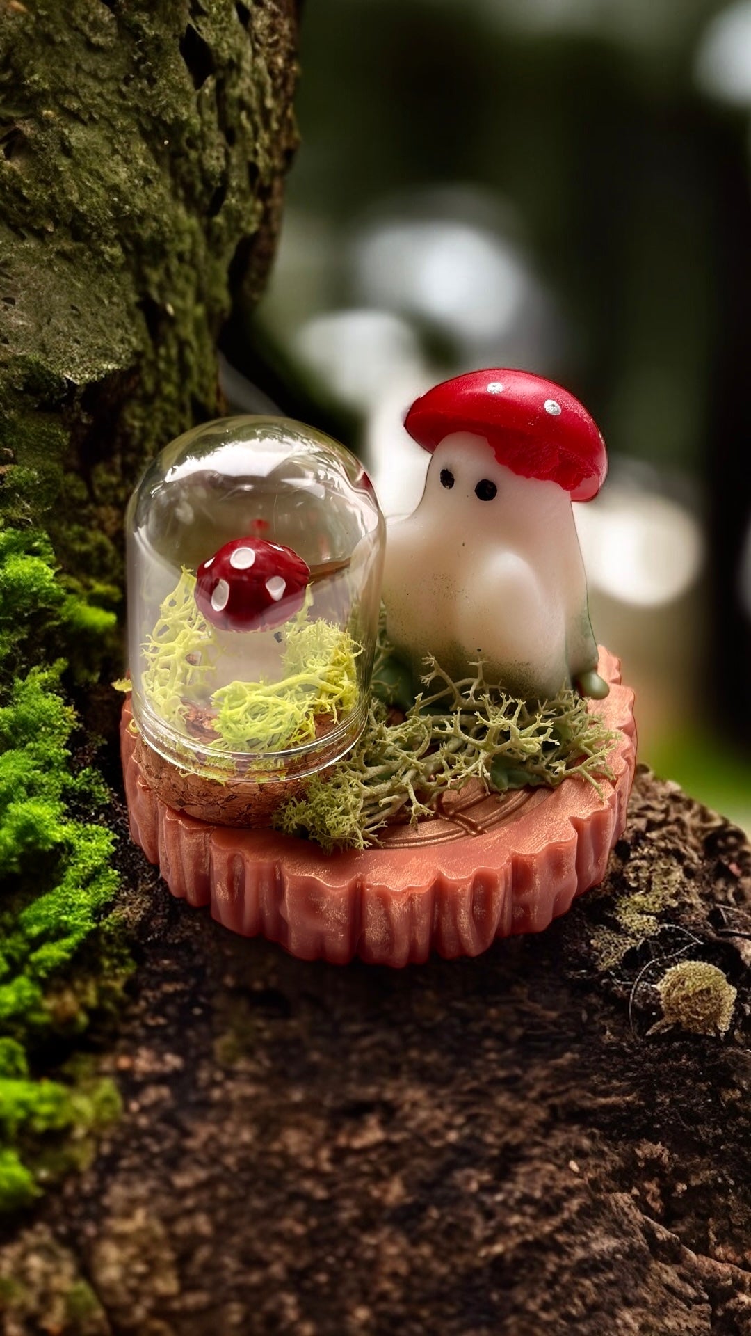 Forest Fungi Terrarium Wax Melt- Gift Boxed