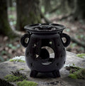 Small Black Cauldron Burner