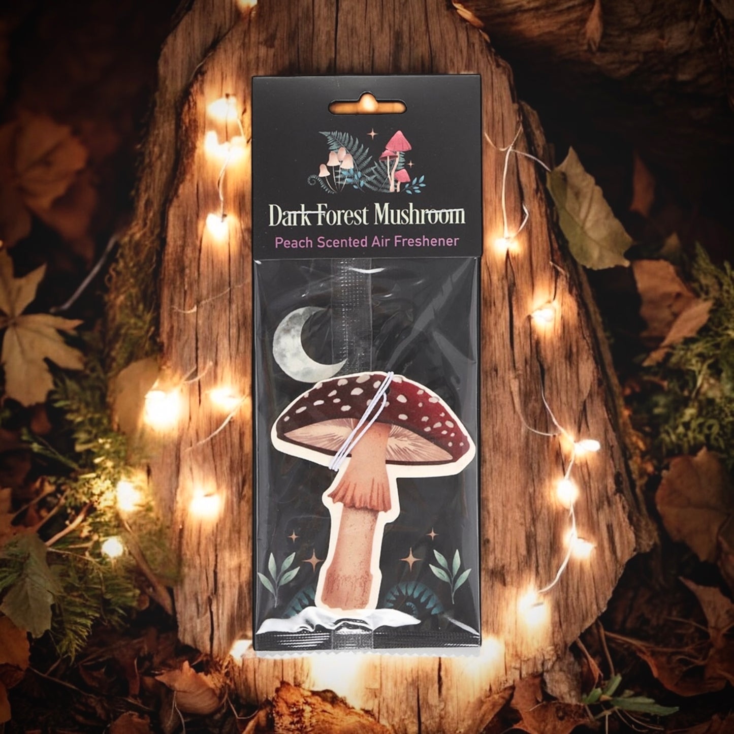 Peach Scented Toadstool Car Freshener
