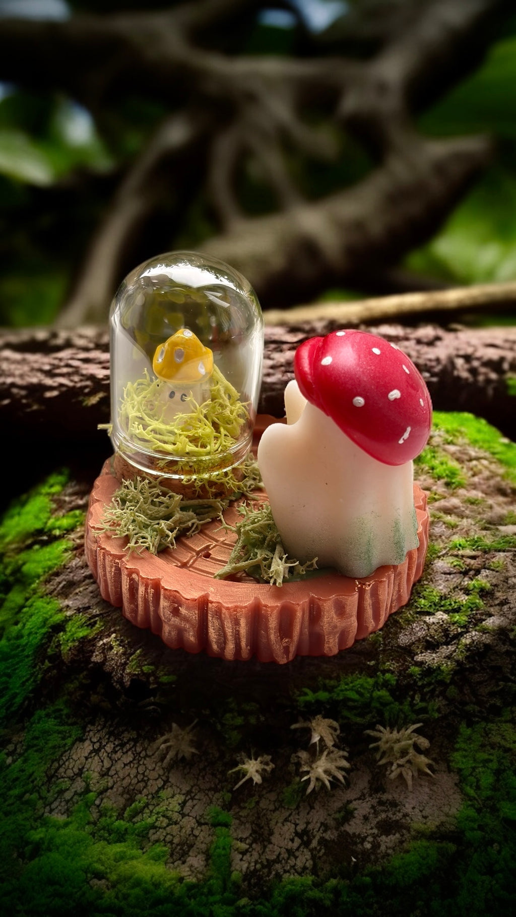 Forest Fungi Terrarium Wax Melt- Gift Boxed