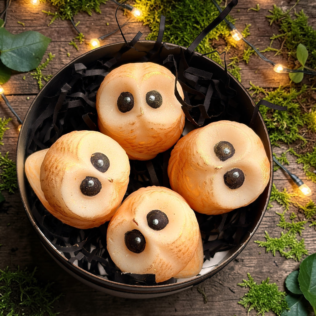 Buttery Wizard Owl Nest Pot Of 4 Wax Melts-PRE ORDER