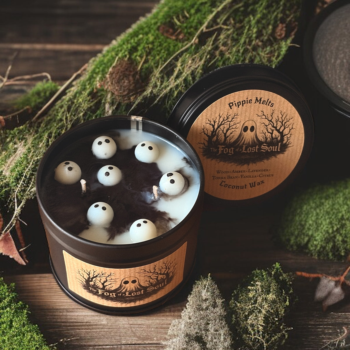 The Fog Of A Lost Soul Bubbling Cauldron Double Wick Candle-PRE ORDER