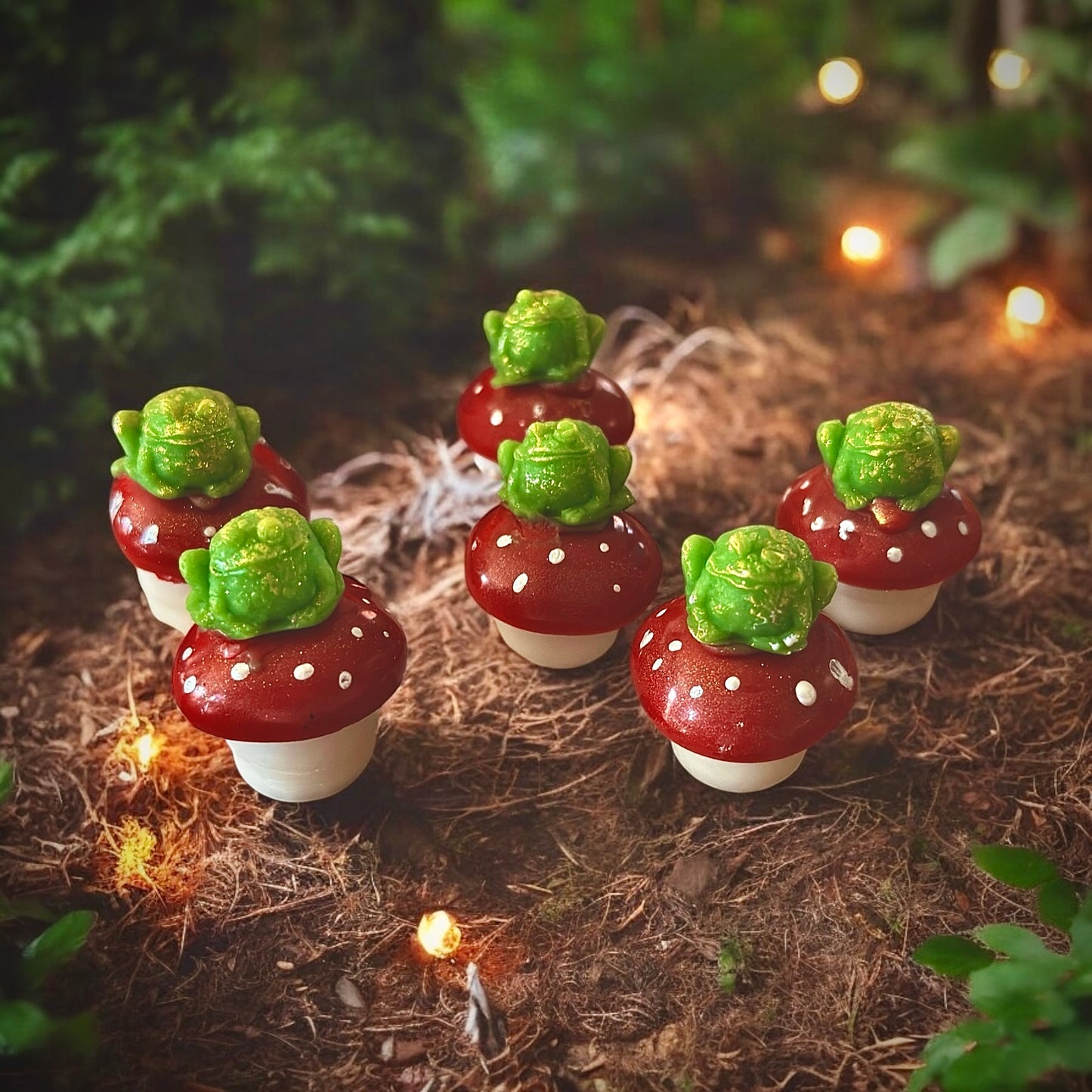 Mystical Woods Froglet Toadstool Wax Melts (pack of 4)