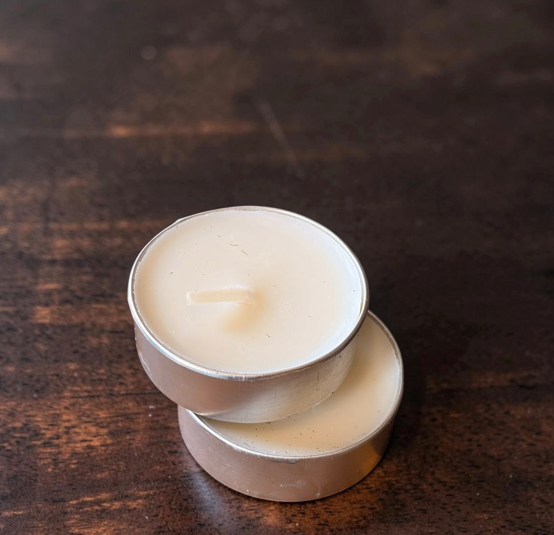2x Soy (Paraffin free) Tea-Lights
