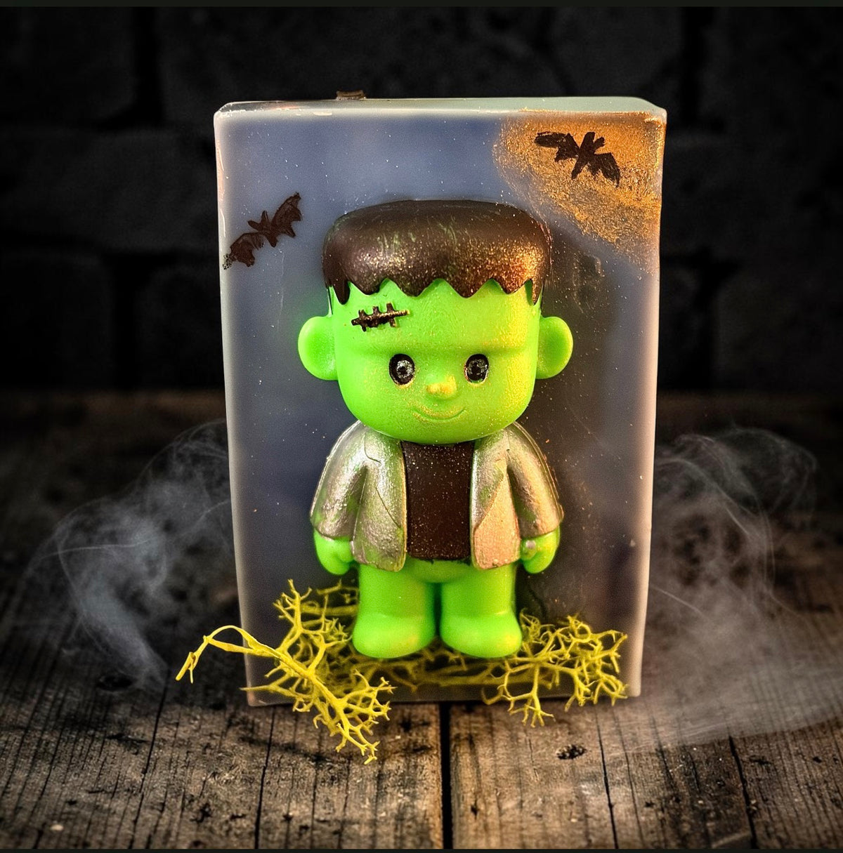 Frankenstein Wax Melt Slice