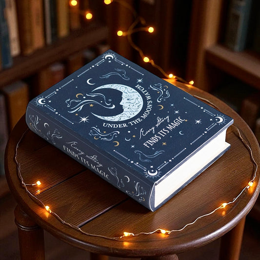 Blue Moon Book Storage Box