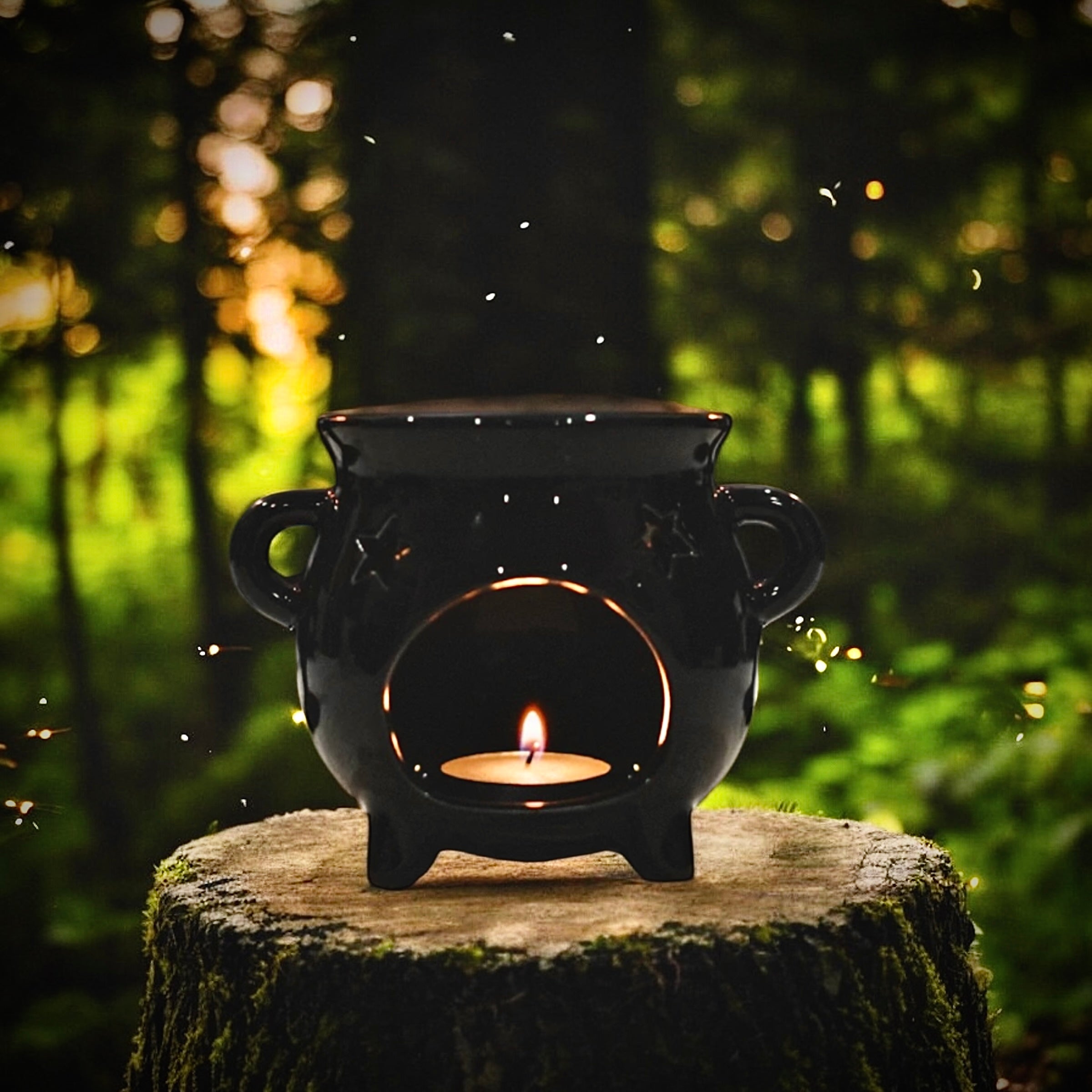 Black Cauldron Burner