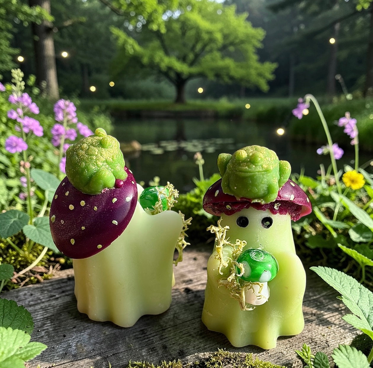 Fizzy Lime Mushroom Man Wax Melt (Individual)-PRE ORDER