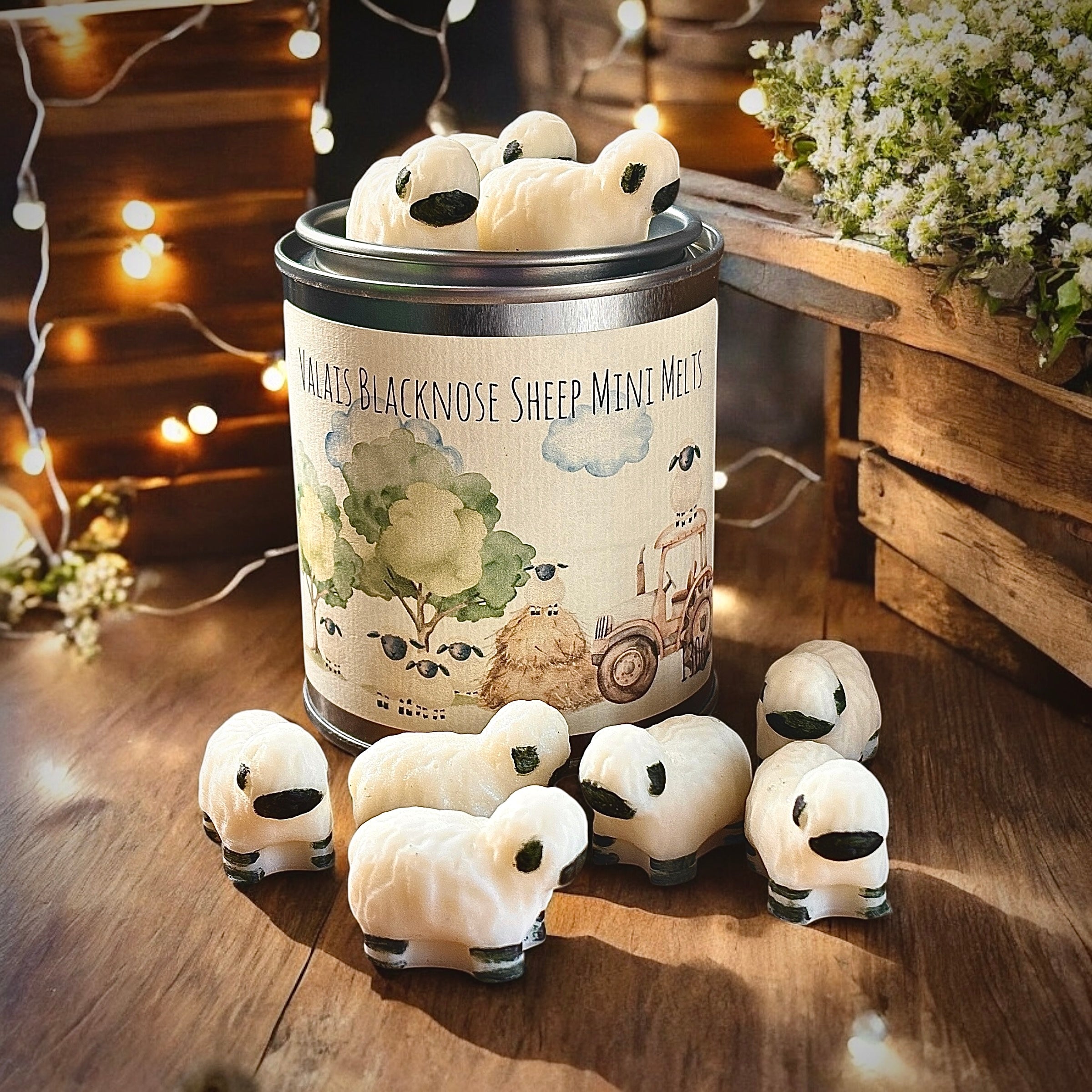 Valais Blacknose Sheep Mini Wax Melts-PRE ORDER