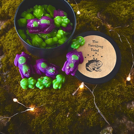 The Twinkling Toad Wax Melt Tin