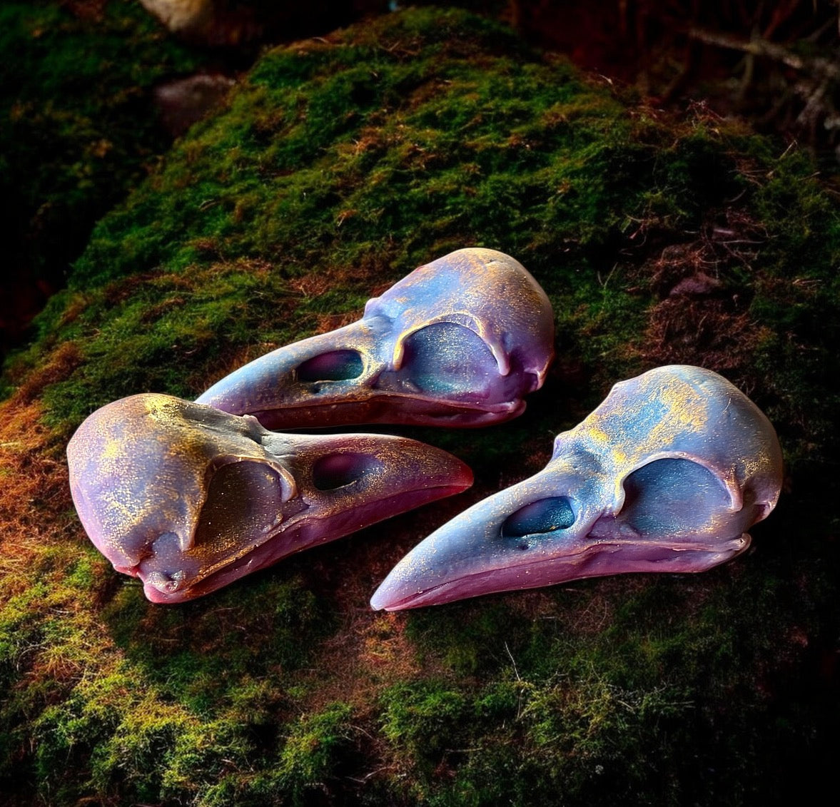 Black Opium Raven Skull Wax Melt (Individual)-PRE ORDER