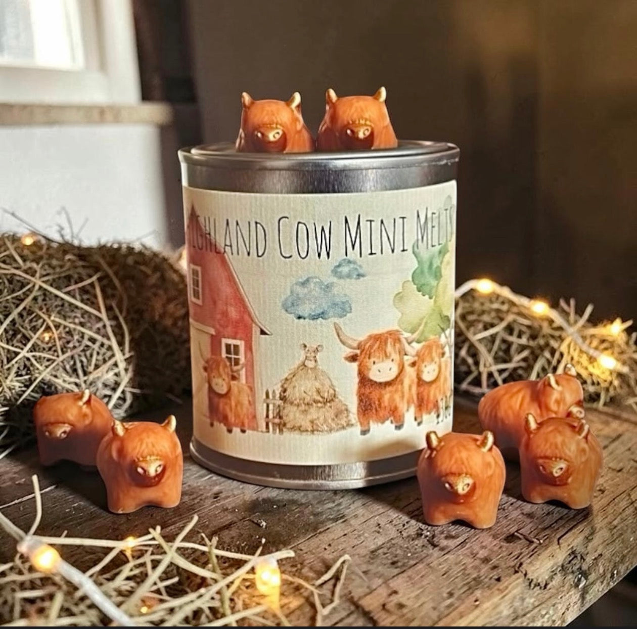 Highland Cow Mini Wax Melts-PRE ORDER