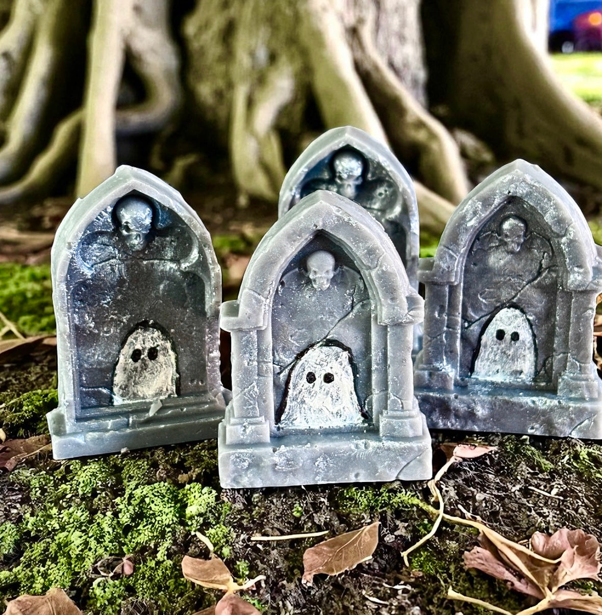 Haunted Tombstone Wax Melt (2)- PRE ORDER