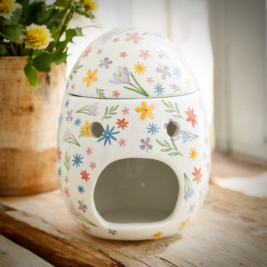 Floral Print Egg Burner