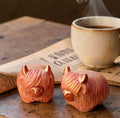 Coffee & Newspapers Chunky Highland Cow Wax Melts (Pack Of 2)