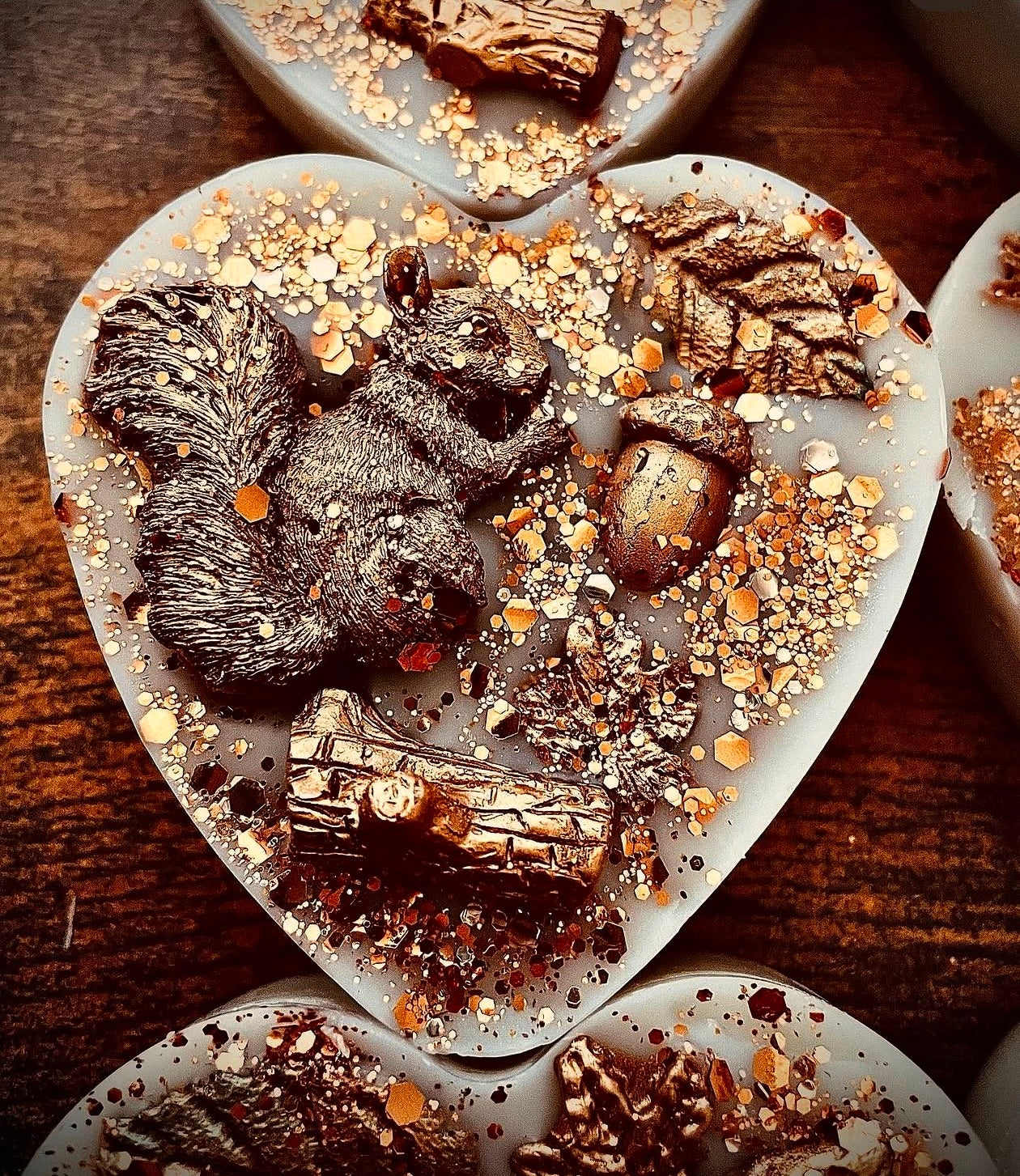 Chestnut Brown Sugar Wax Melt Squirrel Slab- PRE ORDER