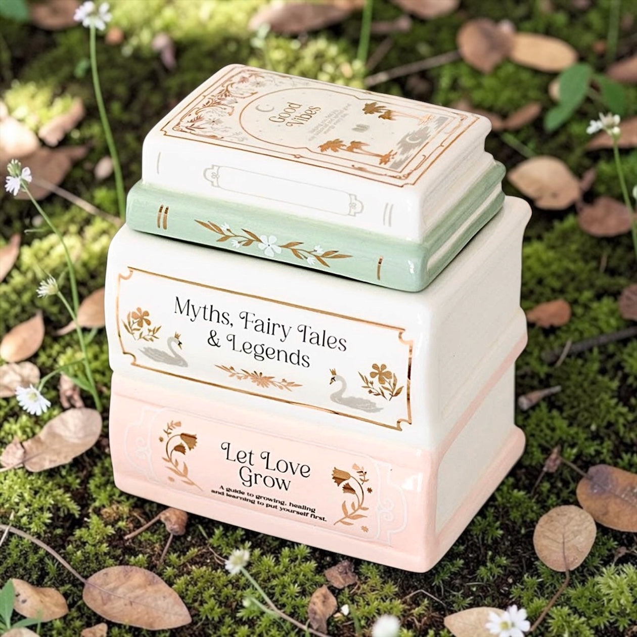 Fairytale Book Stack Burner