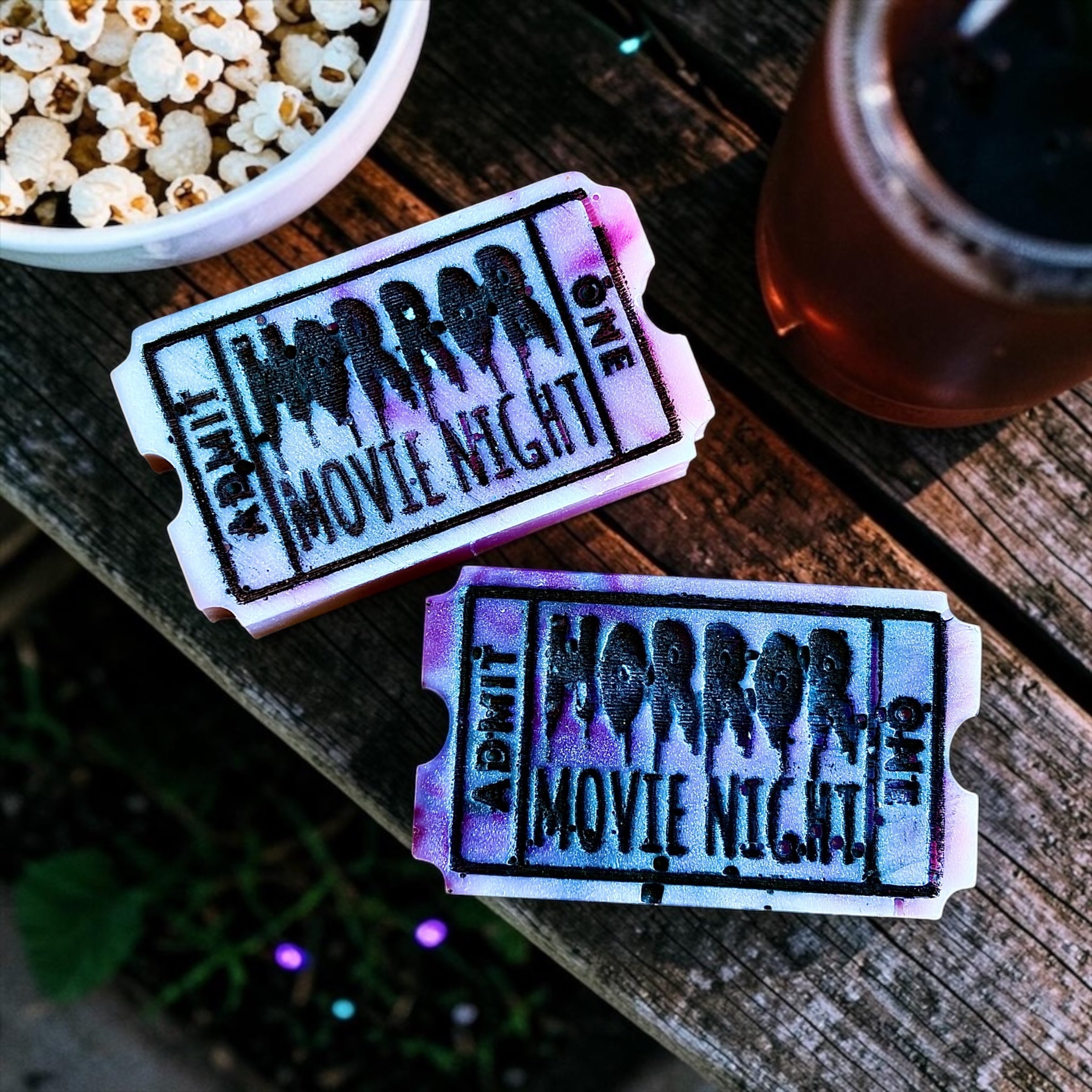 Violet Sunrise Horror Ticket Wax Melts (Pack Of 2)