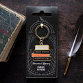 The Haunted Library Book Stack Keyring