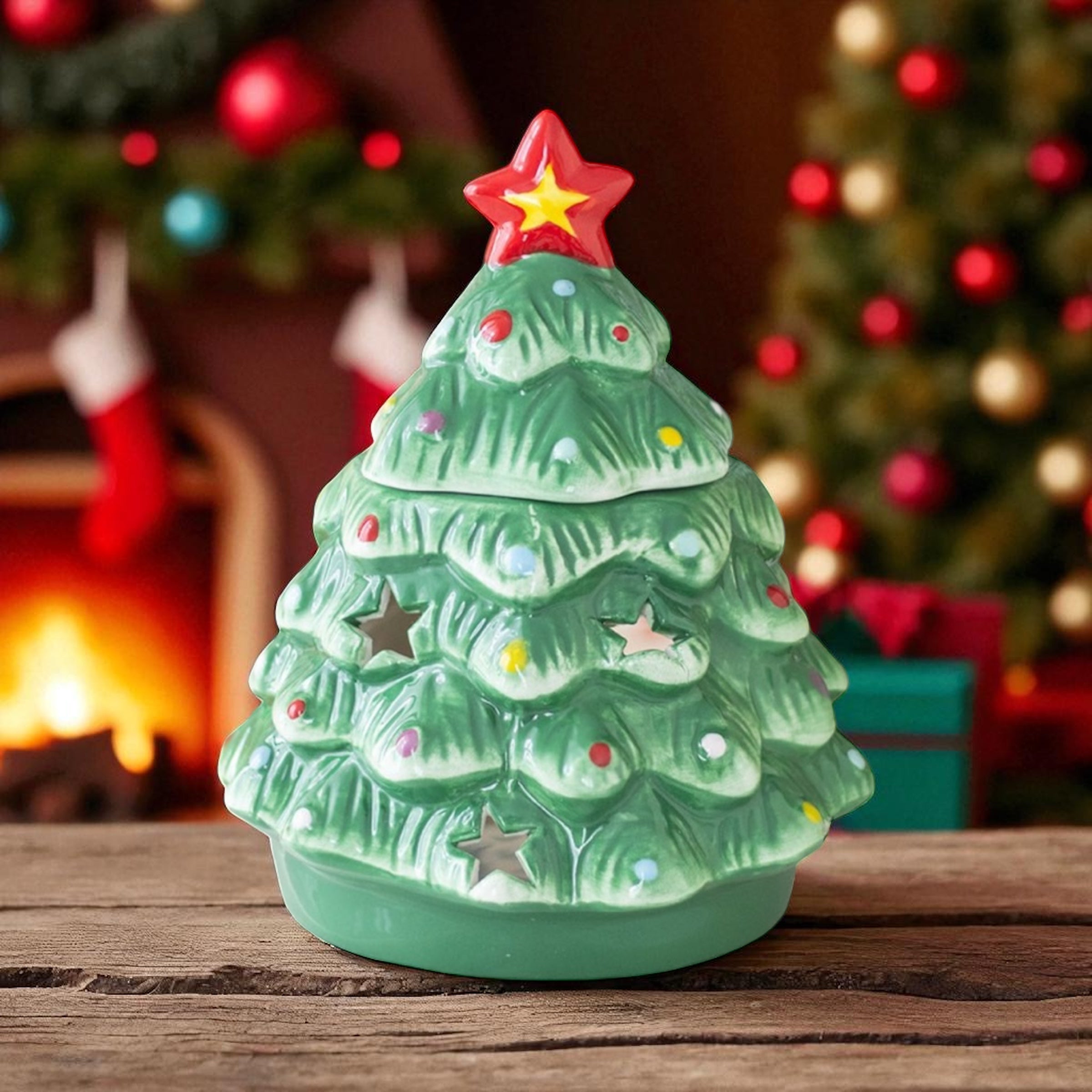 Nostalgic Christmas Tree Burner