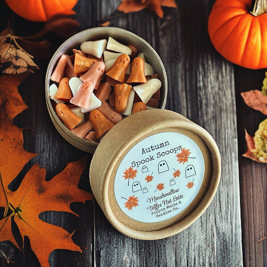 Marshmallow Toffee Nut Latte Ghost Scoop Pot Wax Melt