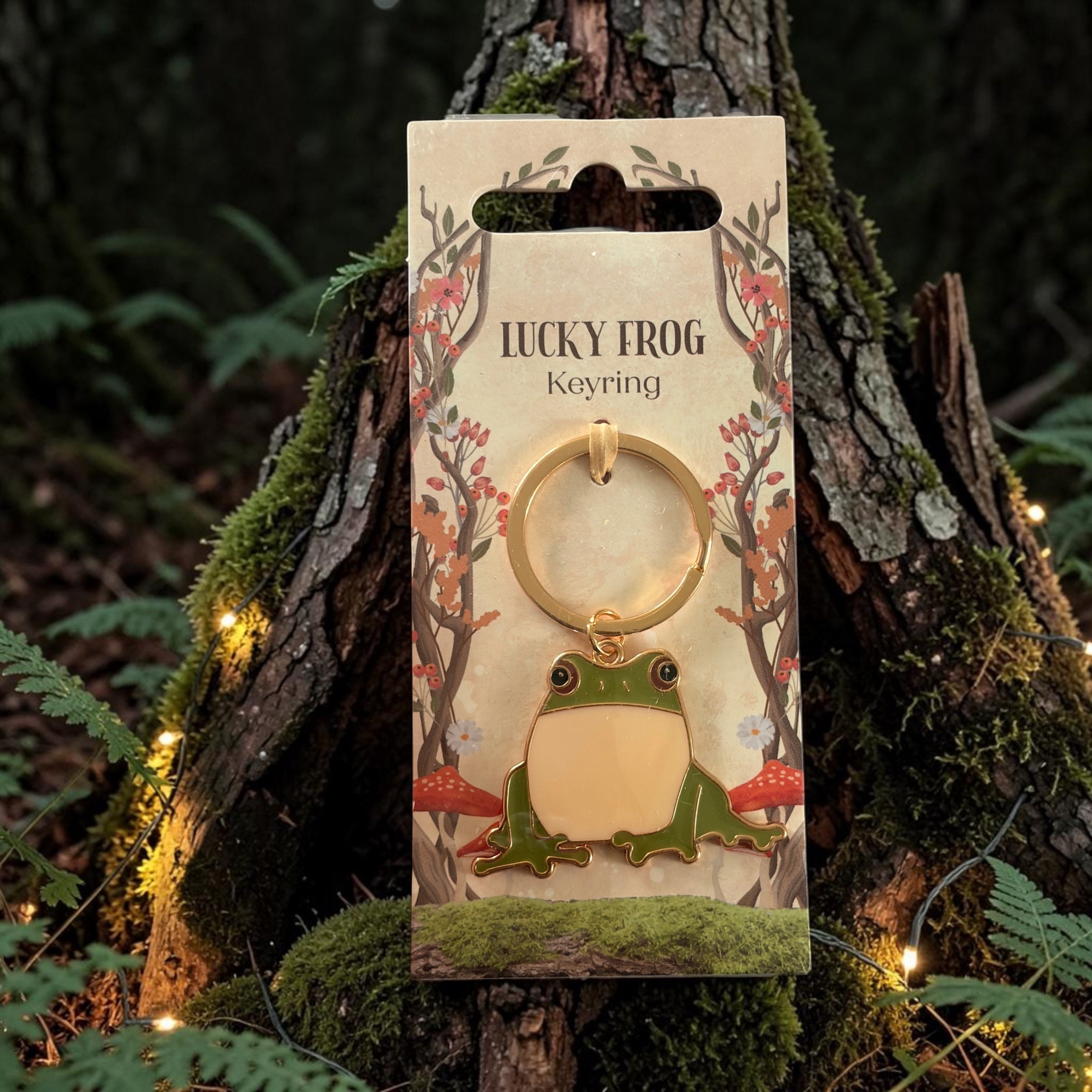 Lucky Frog Keyring