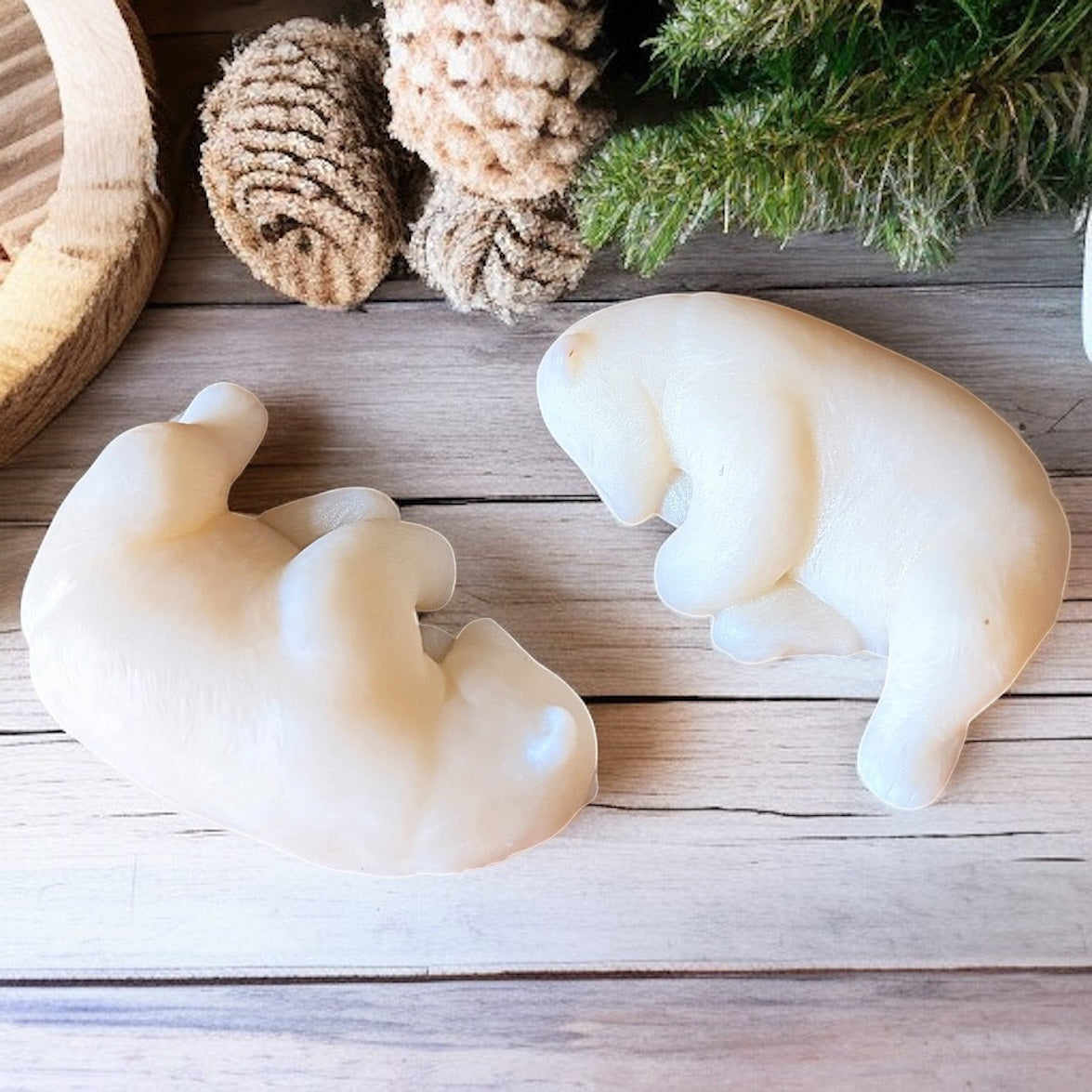 Cool Mint Polar Bear Wax Melt (Individual)-PRE ORDER
