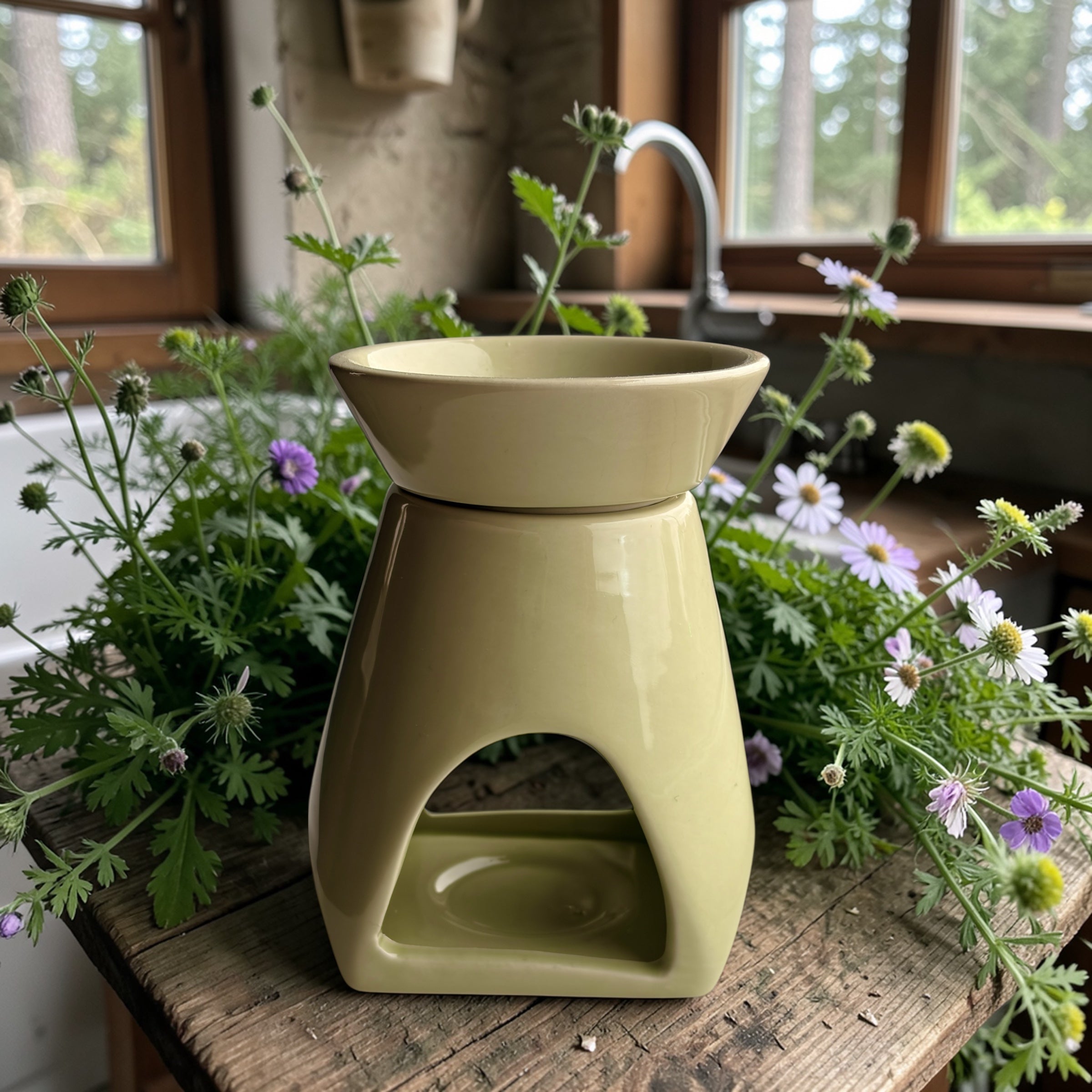 Green Two Piece Burner